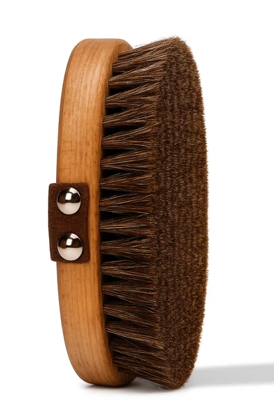 Doğal At Kılı Selülit Fırçası – Batık, Çatlak Ve Selülit Karşıtı Kuru Fırçalama Peeling Fırçası - Resim 2