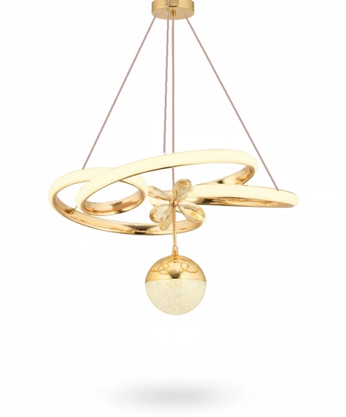 Florya Tek Top Sarkıt 3 Renk Led Avize - Resim 2