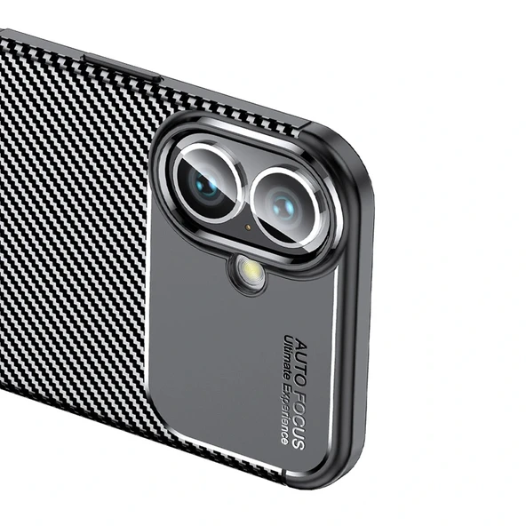 iPhone 16 Plus Kılıf Negro Silikon Kapak - Resim 6