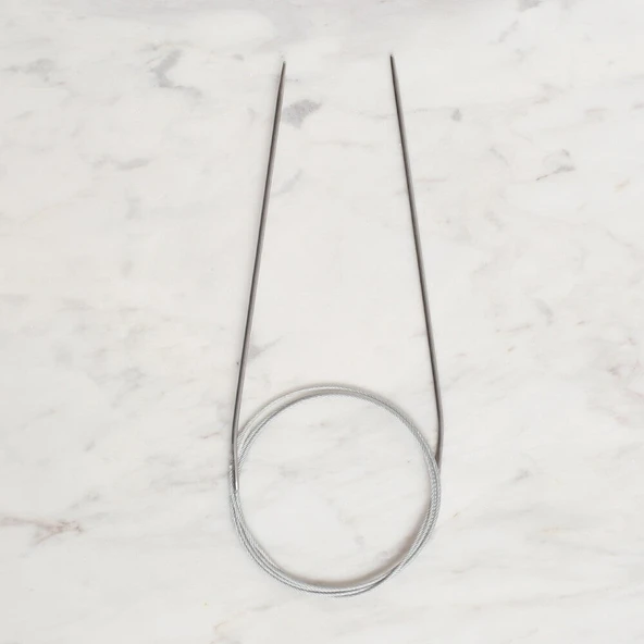 Loren Crafts 2 mm Çelik Misinalı Şiş 100 cm ürün görseli 1