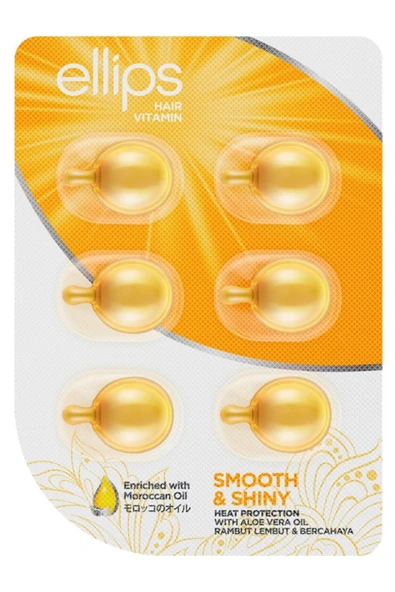 Yumuşaklık ve Işıltı Veren Saç Vitamini 6'lı Blister ürün görseli