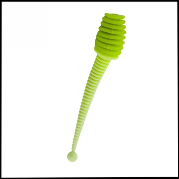 Uyguna-Yakala 2,1g 70mm -  Silikon Kurt Yem  UV -  Yeşil/Beyaz  - Karides Kokulu -YEM.762 ürün görseli