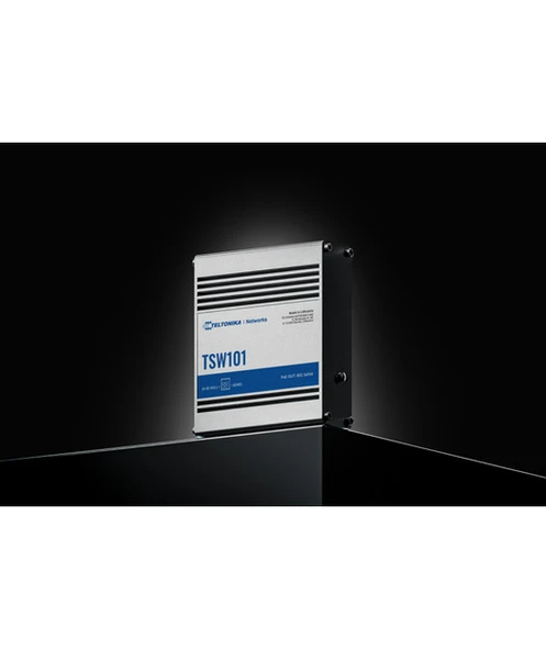 5 x 1 Gbps ETH Port Unmanaged PoE+ Automotive Switch ürün görseli 1