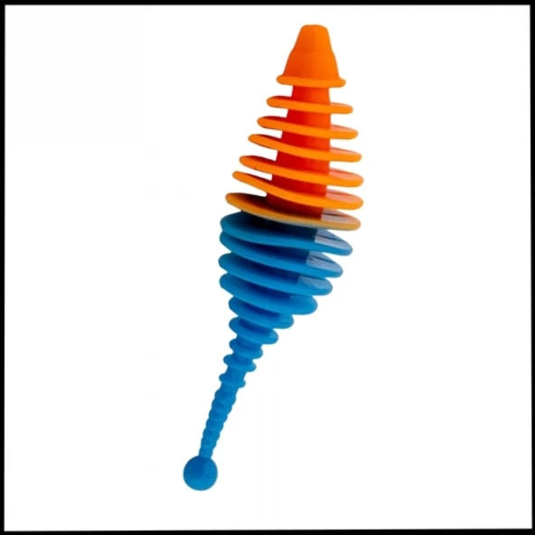 Uyguna-Yakala 3g 65mm -  Silikon Kurt Yem  - Turuncu/Mavi- Karides Kokulu -YEM.767 ürün görseli