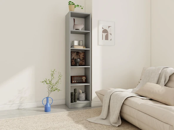 5 Bölmeli Kitaplık Külgri - Resim 2