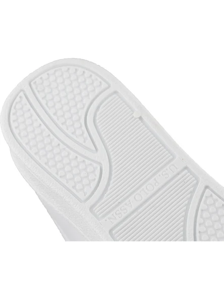 Us Polo Assn Sınger Beyaz Cırtlı Sneaker - Resim 3