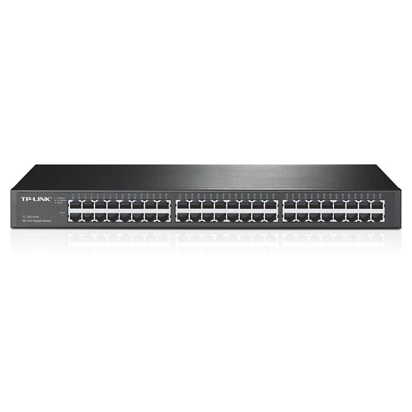 TP-LINK TL-SG1048 48 PORT GIGABIT METAL KASA RACKMOUNT SWITCH ürün görseli 1