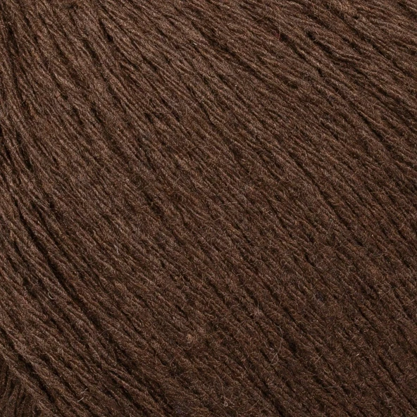 Loren Natural Baby Kahverengi El Örgü İpi - R035 - 33941 - Resim 2