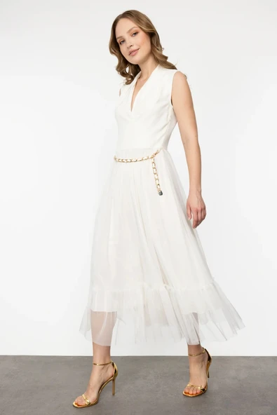 4084 EKOL ELBİSE - Resim 7