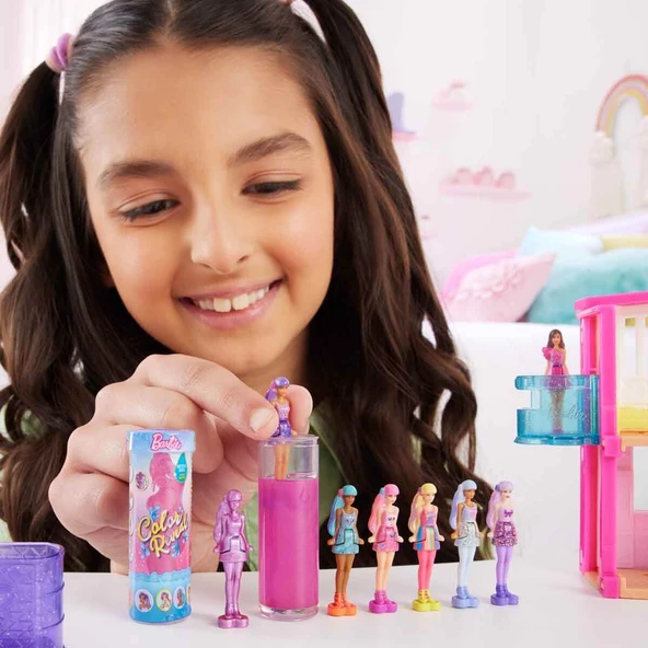 Barbie Mini BarbieLand Color Reveal Bebek Sürpriz Paket HYF28 - Resim 3