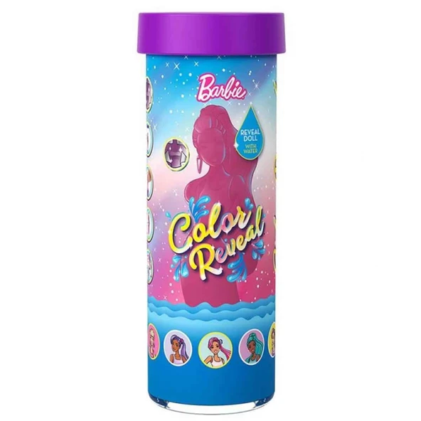 Barbie Mini BarbieLand Color Reveal Bebek Sürpriz Paket HYF28 - Resim 4