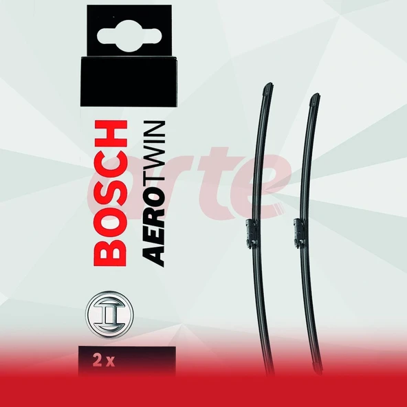 Bosch Opel Zafira Ön ve Arka Silecek Takımı 2005-2015 | Aerotwin | 3'lü Set | - Resim 4