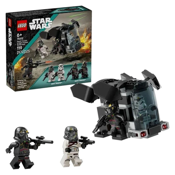 75412 Lego Star Wars - Death Trooper ve Night Trooper Savaşı 119 parça +6 yaş ürün görseli 1