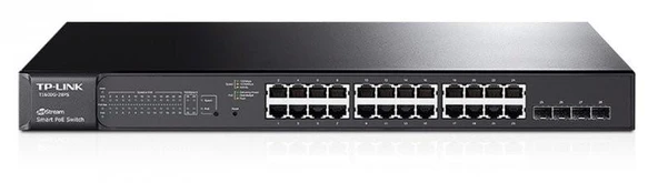 TP-LINK OMADA TL-SG2428P 24 PORT GIGABIT+ 4XGIGABIT SFP UPLINK 250W POE YÖNETİLEBİLİR RACKMOUNT SWITCH ürün görseli 1
