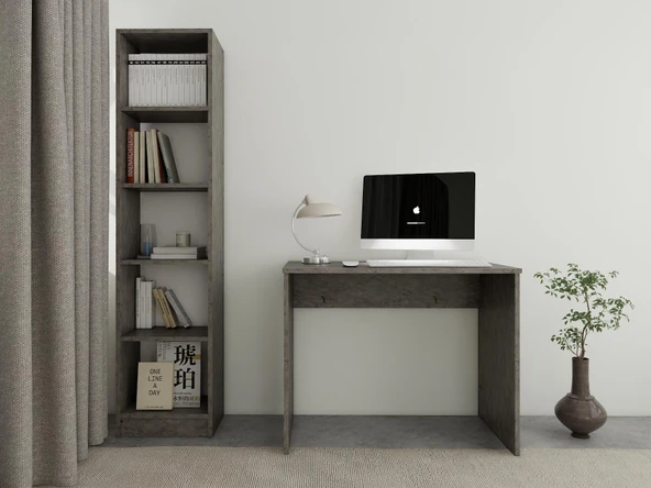 Çalışma Ofis Bilgisayar Masası Hanoi-Beyaz ürün görseli 1