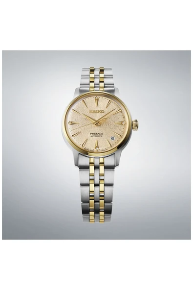 SEIKO Presage Frozen Daiquiri - Diamond Cocktail Time SRPL64J1 Otomatik Kadın Kol Saati - Resim 5