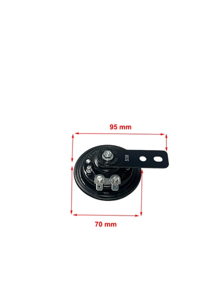 Bosch 12V, 105 DB, 420 HZ, Universal Motosiklet ve Araç Kornası - Resim 2