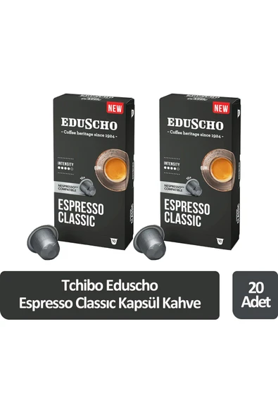 Tchibo Eduscho Espresso Classic Kapsül Kahve 20 Kapsül ürün görseli
