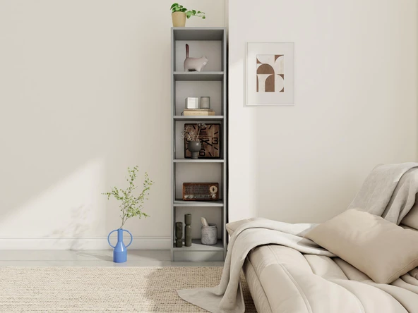 5 Bölmeli Kitaplık Külgri ürün görseli 1