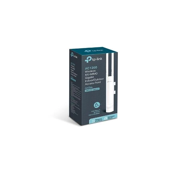 TP-LINK OMADA EAP225-OUTDOOR AC1200 1XGBIT RJ45 300MBPS/2.4GGZ/867MBPS/5GHZ ACCESS POINT (ADAPTÖRLÜ) ürün görseli 1