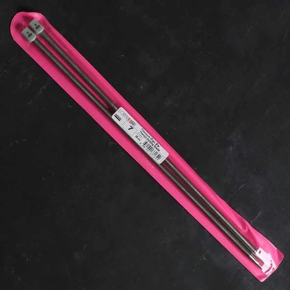 Loren Crafts 7 mm 35 cm Titanyum Örgü Şişi - Resim 2