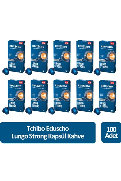 Tchibo Eduscho Lungo Strong Kapsül Kahve 100 Kapsül ürün görseli