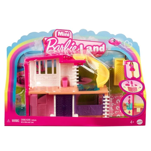 Barbie Mini BarbieLand Evler HYF44 HYF47 Beyaz Ev ürün görseli