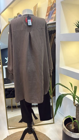 invee Gömlek 7184 vizon - Resim 8