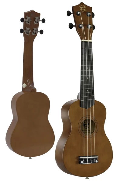 Fourtune Nova UKS-21MN Gül Ağacı Maun Soprano Ukulele Seti - Resim 2