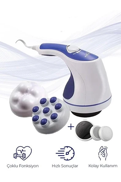 sonx Super Tone Çok Fonksiyonlu 5 Başlıklı Masaj Aleti - Resim 3