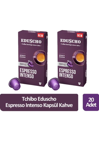 Tchibo Eduscho Espresso Intenso Kapsül Kahve 20 Kapsül ürün görseli