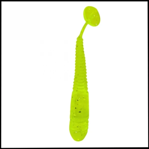 Uyguna-Yakala 1,1g 55mm -  Silikon Kurt Yem  UV - Fluo Yeşil  - Karides Kokulu-Turuncu/Sarı  -YEM.758 ürün görseli