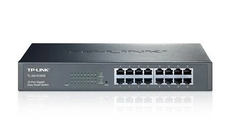 TP-LINK TL-SG1016DE 16 PORT GIGABIT EASY SMART YÖNETİLEBİLİR RACKMOUNT SWITCH ürün görseli 1