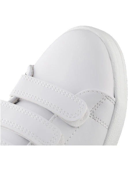 Us Polo Assn Sınger Beyaz Cırtlı Sneaker - Resim 5