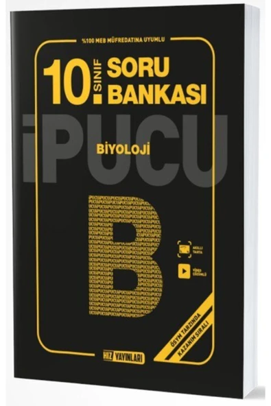 10.sınıf Biyoloji Ipucu Soru Bankası ürün görseli