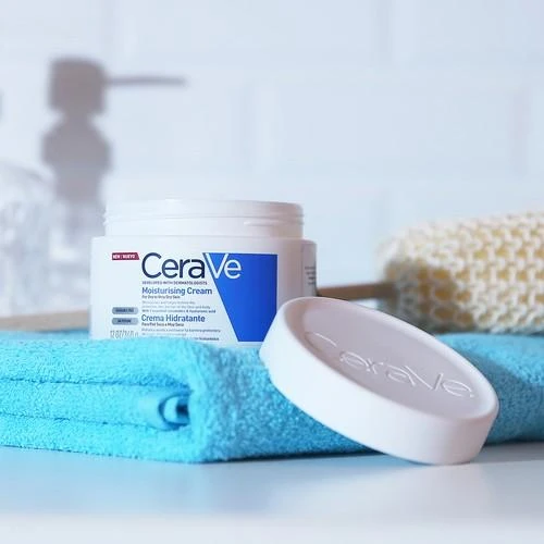 CeraVe Nemlendici Krem Kuru Ciltler İçin Yüz Vücut 340gr - Resim 2