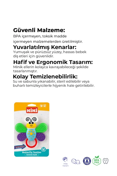 Kelebek Diş Kaşıyıcı, Dişlik - Resim 3