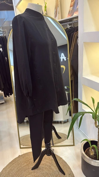 invee Gömlek 7184 siyah - Resim 3