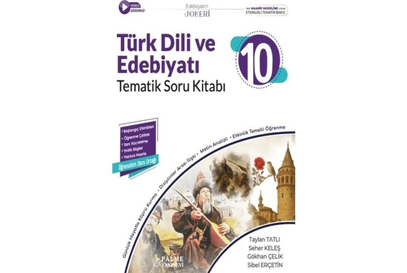 10. Sınıf Joker Türk Dili ve Edebiyatı Soru Kitabı ürün görseli 1