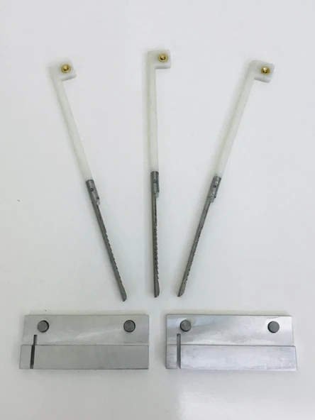 3+2 Set Çelik Topomatik Ürün Kesme Makinası Yedek Kaşık Yedek Bıçak Yedek Parça Yedek Uc ürün görseli 1