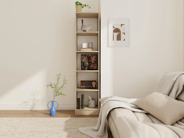 5 Bölmeli Kitaplık Kotonvizon ürün görseli 1