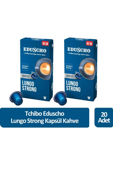 Tchibo Eduscho Lungo Strong Kapsül Kahve 20 Kapsül ürün görseli