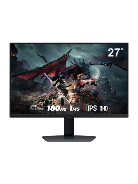 Samsung Odyssey G5 G50D LS27DG502EUXUF 27" 1 ms 2K Pivot IPS 180 Hz Oyuncu Monitörü ürün görseli