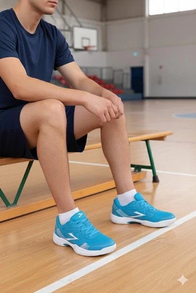 Lig Efes Saks Kauçuk Taban Voleybol ayakkabısı Salon Ayakkabısı Kadın Erkek Ayakkabı - Resim 2