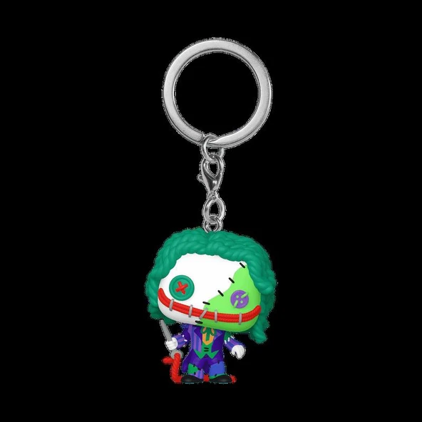 Funko Pocket Patchwork The Joker Keychain - Resim 2