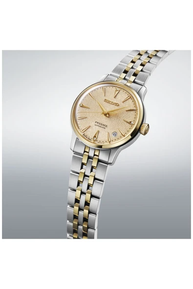 SEIKO Presage Frozen Daiquiri - Diamond Cocktail Time SRPL64J1 Otomatik Kadın Kol Saati - Resim 6