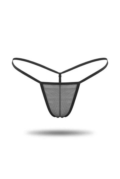 Siyah Tül Tanga TM1114 - Resim 3