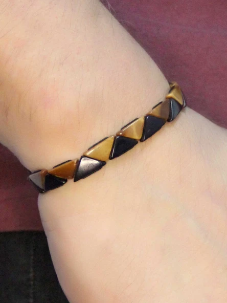 Doğal Kuka Ağacı Erkek Asansörlü Ayarlanabilir Bileklik eub114 ürün görseli