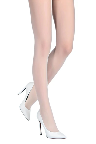 Beyaz Külotlu Çorap 20 Den - Resim 2