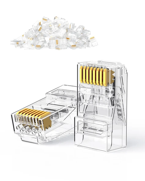 UGREEN Cat6 RJ45 Konnektör 10'lu Paket, 50961 ürün görseli